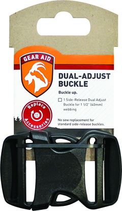 Picture of Gear Aid 80375 Dual Adjust Replacement Buckle 1.5"