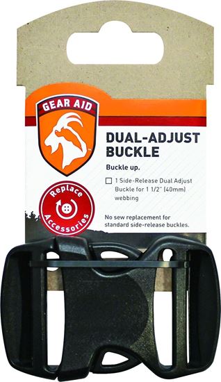 Picture of Gear Aid 80375 Dual Adjust Replacement Buckle 1.5"