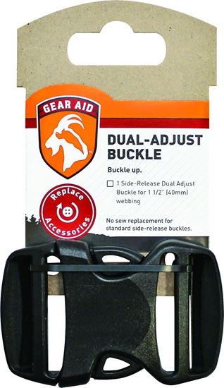 Picture of Gear Aid 80375 Dual Adjust Replacement Buckle 1.5"