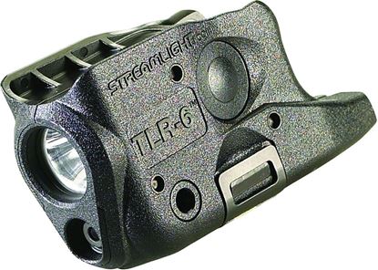 Picture of Streamlight 69272 TLR-6 G26/27 Tactical gun mounted flash- light, fits Glock 26/27, C4 LED and red laser, CR123A LiBatt