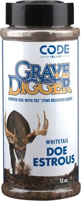 Picture of Code Blue OA1367 Grave Digger Doe Estrous 12oz