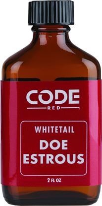Picture of Code Blue OA1322 Code Red Whitetail Doe Estrous Urine 2oz