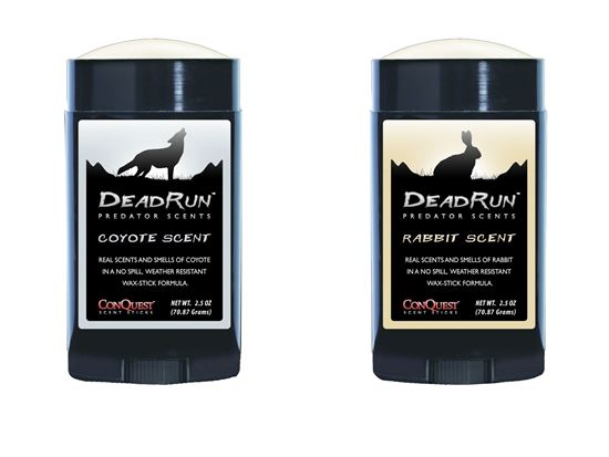 Picture of ConQuest Scents 1506 Dead Run Predator Pkg Scents 1 Rabbit & 1 Coyote Scent Stick