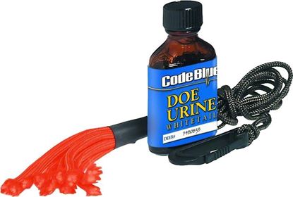 Picture of Code Blue OA1036 Whitetail Doe Urine Scent Drag System 1 oz