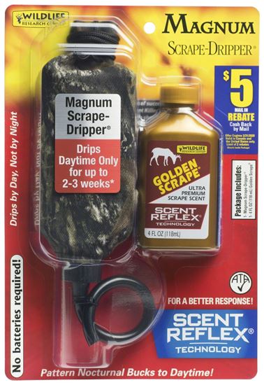 Picture of Wildlife Research 385 Magnum Scent Dripper/ 4 FL OZ Active-Scrape (Time Release Formula)