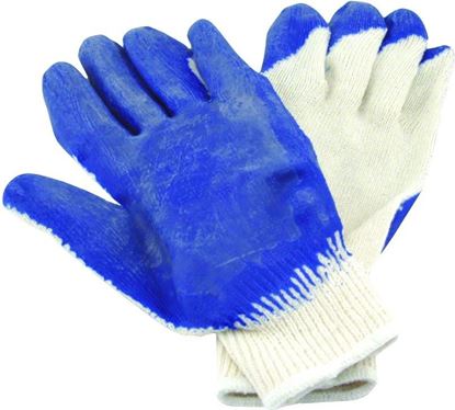 Picture of Hi-Seas HG-502-L Sea Grip Non-Slip Gloves, Dark Blue/White, Large, 1 pair