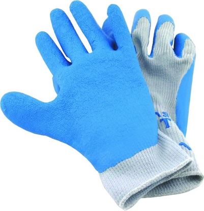 Picture of Hi-Seas HG-310-L Sea Grip Premium Non-Slip Gloves, Light Blue/White, Large, 1 pair