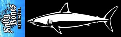 Picture of Salty Bones BP9448 Decal, Shark-White Transfer