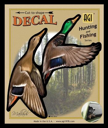 Picture of Bones BOD2240 Full Color Standard Decal Mallard Ducks