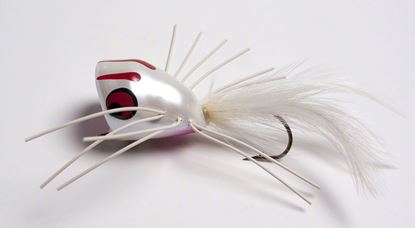 Picture of Betts 505-1-1 Bug Fly Popper, White/White