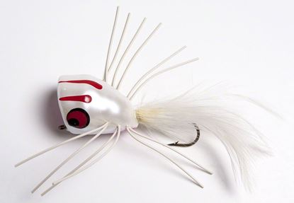 Picture of Betts 505-1/0-1 Bug Fly Popper, White/White