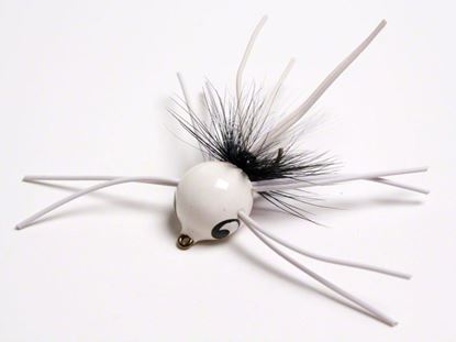 Picture of Betts 609-8-1 Pop-N' Round Fly Popper, Sz 8 White