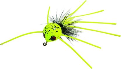 Picture of Betts 609-8-5 Pop-N' Round Fly Popper, Sz 8 Chartreuse
