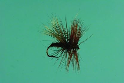 Picture of Jackson Cardinal 048-14 Dry Fly, #14, Brown Caddis