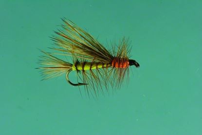 Picture of Jackson Cardinal 811-10 Dry Fly, #10, Yellow Foam Stimulator