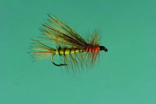 Picture of Jackson Cardinal 811-10 Dry Fly, #10, Yellow Foam Stimulator