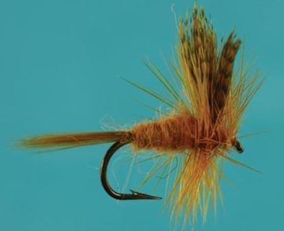 Picture of Jackson Cardinal 1304-10 Eastern Trout Dry Fly, #10, March Brown East