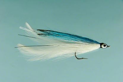 Picture of Jackson Cardinal 614-1/0 Saltwater Fly, 1/0, Blue & White Deceiver