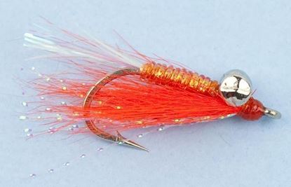 Picture of Jackson Cardinal 790-2 Saltwater Fly #2, Orange Gotcha