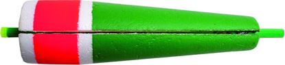 Picture of Billy Boy 80W-5RG Slotted Weighted Popping Float 5" Red/Green 12/Tray