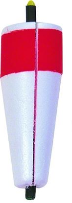 Picture of Billy Boy 80W-4RW Slotted Weighted Popping Float 4" Red/White 12/Tray