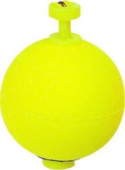 Picture of Billy Boy B075W-50Y Weighted Round Foam Float Snap-On 50Bg 3/4" Yel