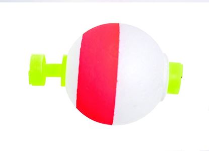 Picture of Billy Boy B100SN-50RW Round Foam Float Snap-On 50Bg 1" Red/White