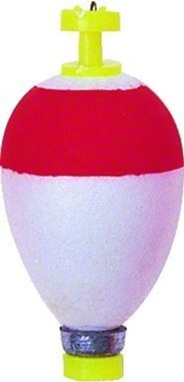 Picture of Billy Boy BP100W-50RW Weighted Pear Snap On float 1" Red/White 50Pk